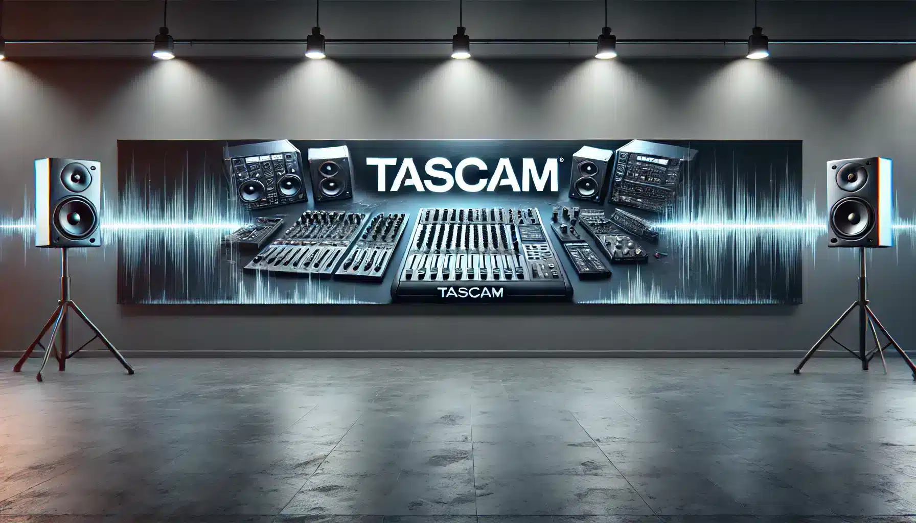 Tascam banner