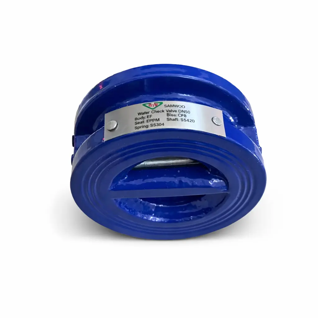 Van 1 chiều cánh bướm SW-2 Van 1 chiều cánh bướm Samwoo 2