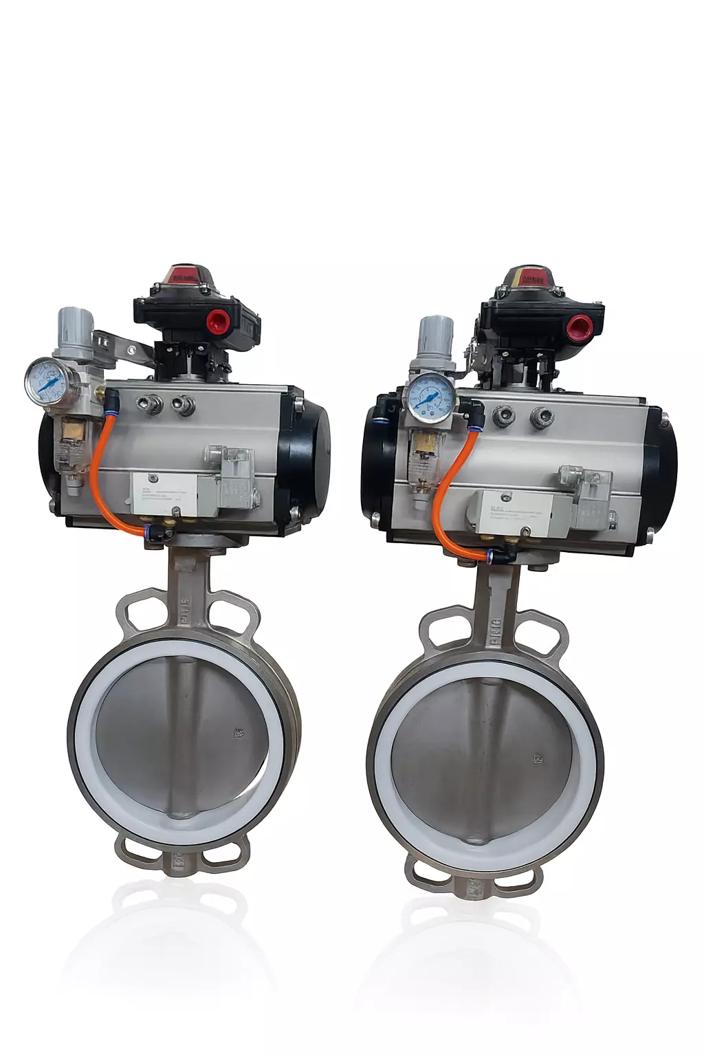 Van bướm inox khí nén KST(1) Van bướm inox khí nén KST(1)