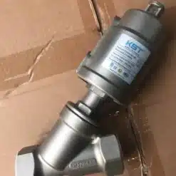 Van xiên khí nén inox KST kst valve 2