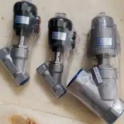 Van xiên khí nén inox KST kst valve 4