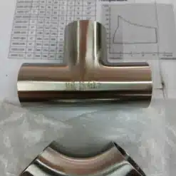 Tê hàn inox vi sinh 316L(3)