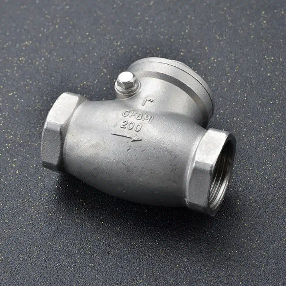 Van một chiều ren inox CF8M Van một chiều ren inox CF8M