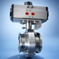 Van bướm vi sinh inox khí nén KST 2