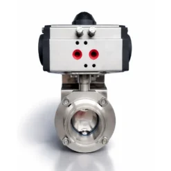 Van bướm vi sinh inox khí nén KST