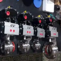 Van bướm vi sinh inox khí nén KST 3