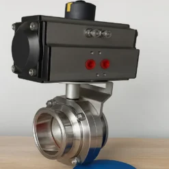 Van bướm vi sinh inox khí nén KST 4