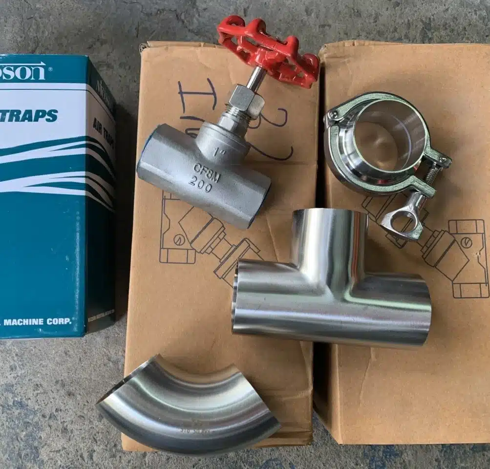 Van cầu ren inox CF8M(2) Van cầu ren inox CF8M(2)