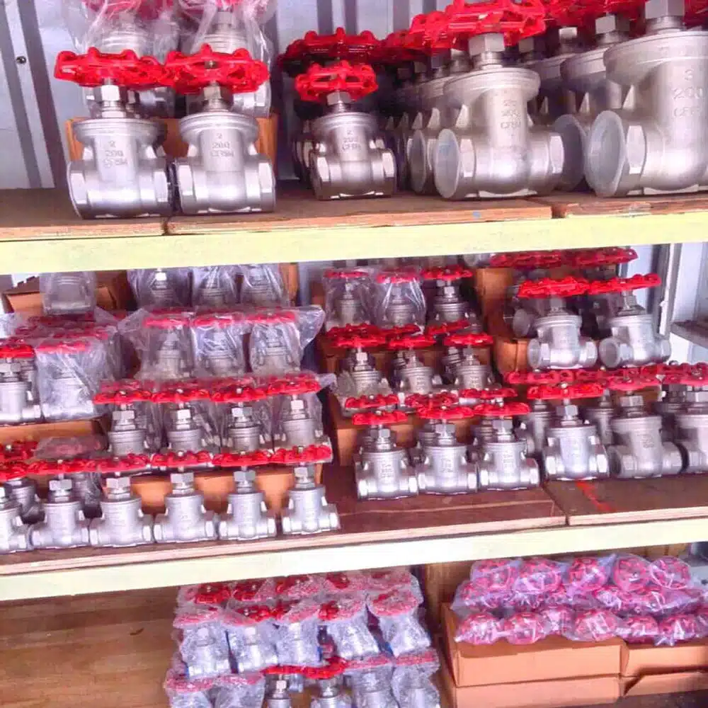 Van cổng ren inox CF8M(3) Van cổng ren inox CF8M(3)