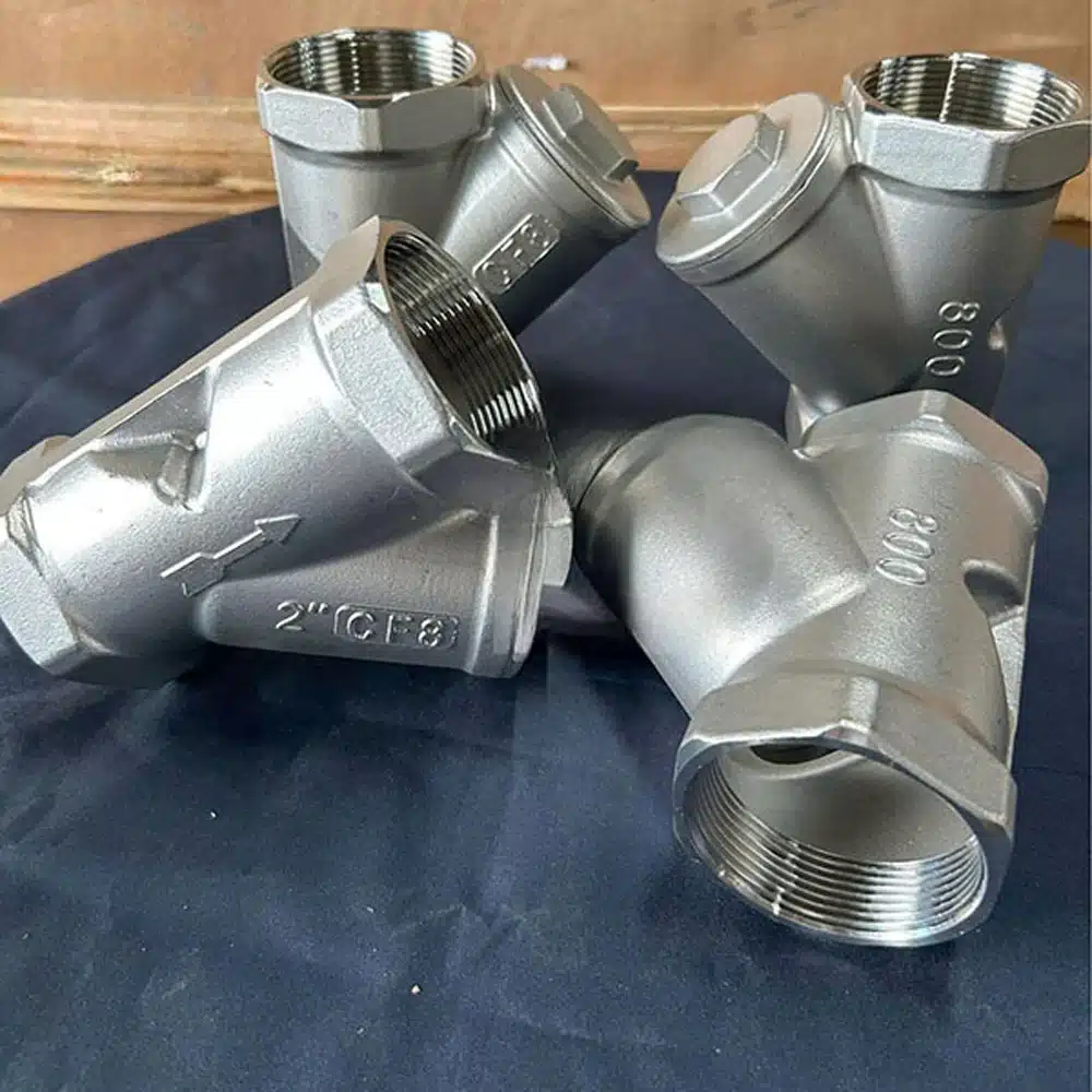 Van lọc Y ren inox CF8M Van lọc y ren inox CF8M(5)