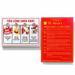 bảng nội quy tiêu lệnh pccc sp