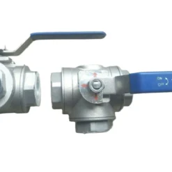 Van bi ren 3 ngã inox CF8M van bi 3 ngã ren inox cf8m(2)