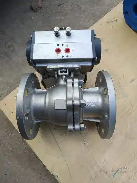 van bi mặt bích khí nén KST(1) van bi mặt bích khí nén KST(1)