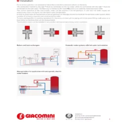 Van an toàn nhiệt Giacomini 2