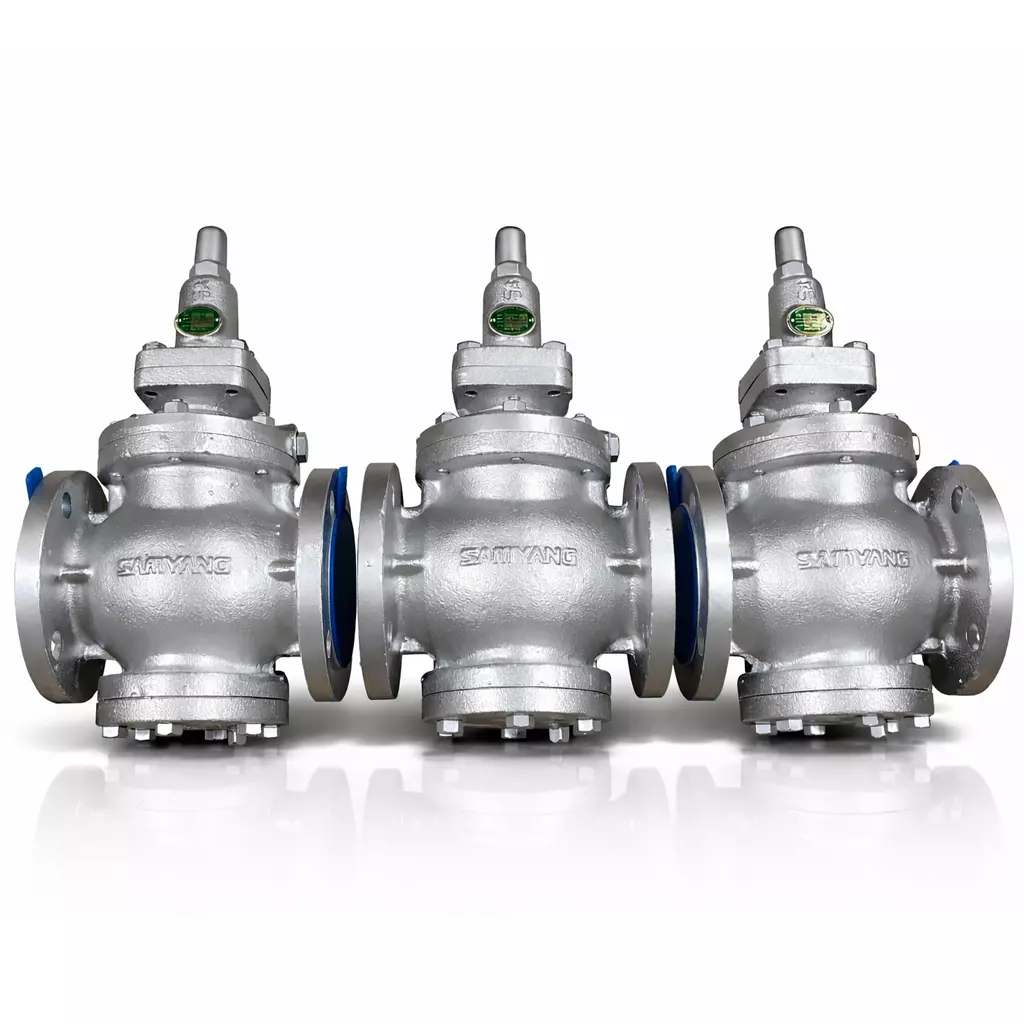 Van giảm áp nối bích Samyang 3 Van giảm áp nối bích Samyang 3